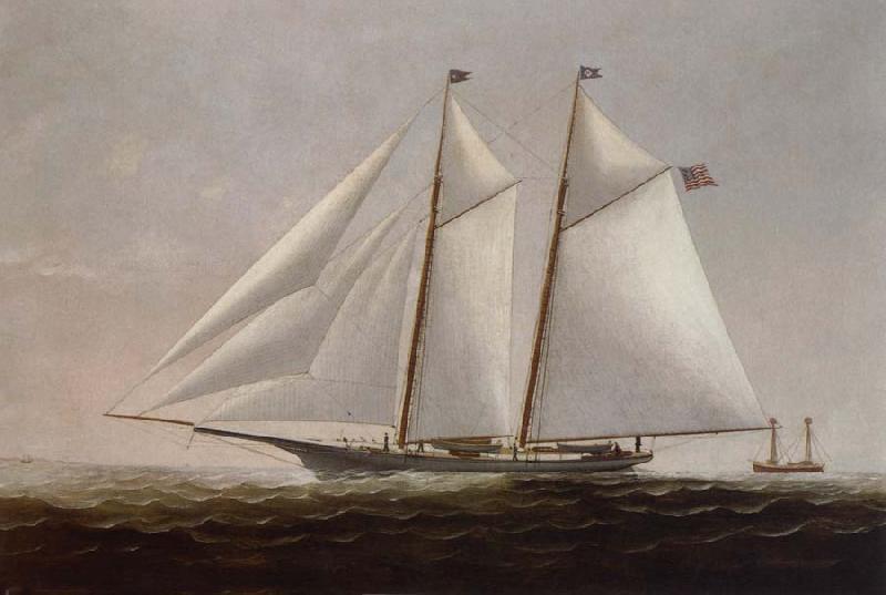 Charles S.Raleigh The Racht America oil painting image